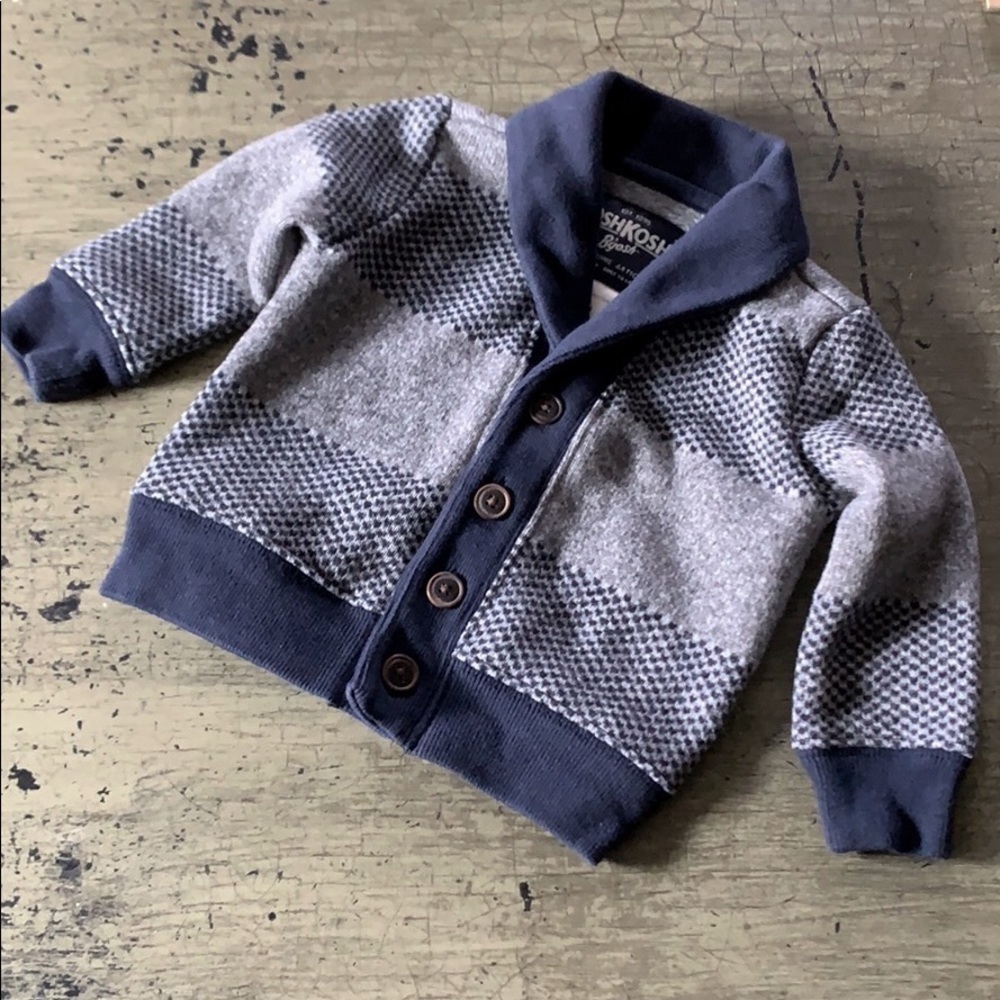 OSHKOSH B’gosh Shawl Collar Cardigan